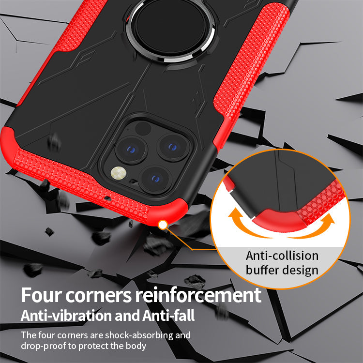 Robot 3 in 1 Heavy Duty Defender Case For iPhone 12 Pro