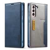 High Quality Magnetic Card Wallet Case For Samsung S21 5G