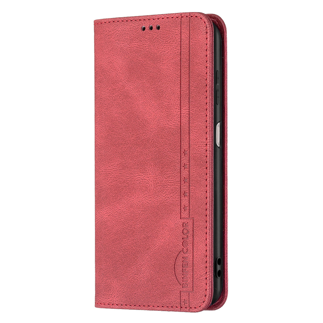 New RFID Magnetic Leather Wallet Flip Case For Samsung