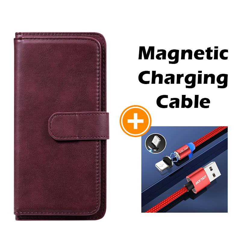 Multifunctional Large-Capacity Wallet Phone Case For Samsung A42 5G