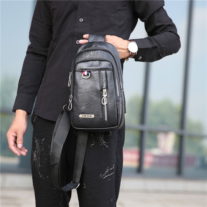 Lightweight and Large Capacity Men's Chest Bag