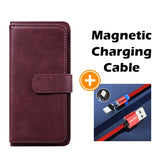 Multifunctional Large-Capacity Wallet Phone Case For Samsung A12