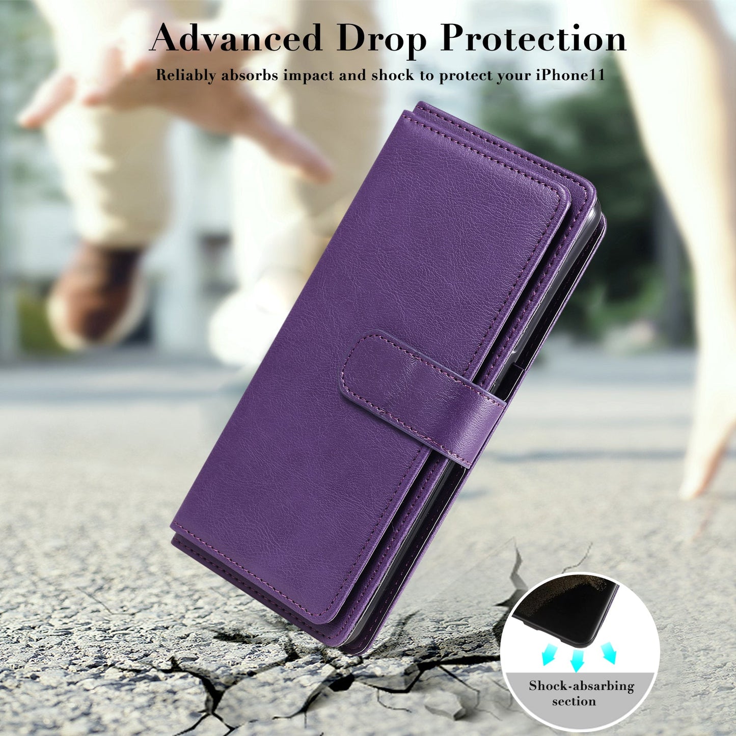 Multifunctional Large-Capacity Wallet Phone Case For Samsung A32