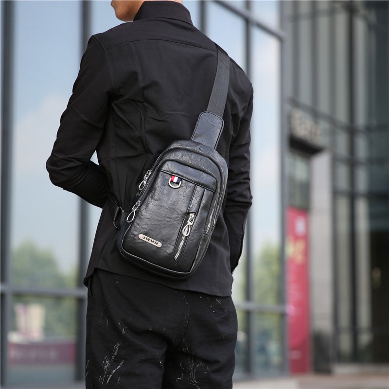 Lightweight and Large Capacity Men's Chest Bag