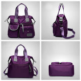 Waterproof Handbags Solid Shoulder Bags