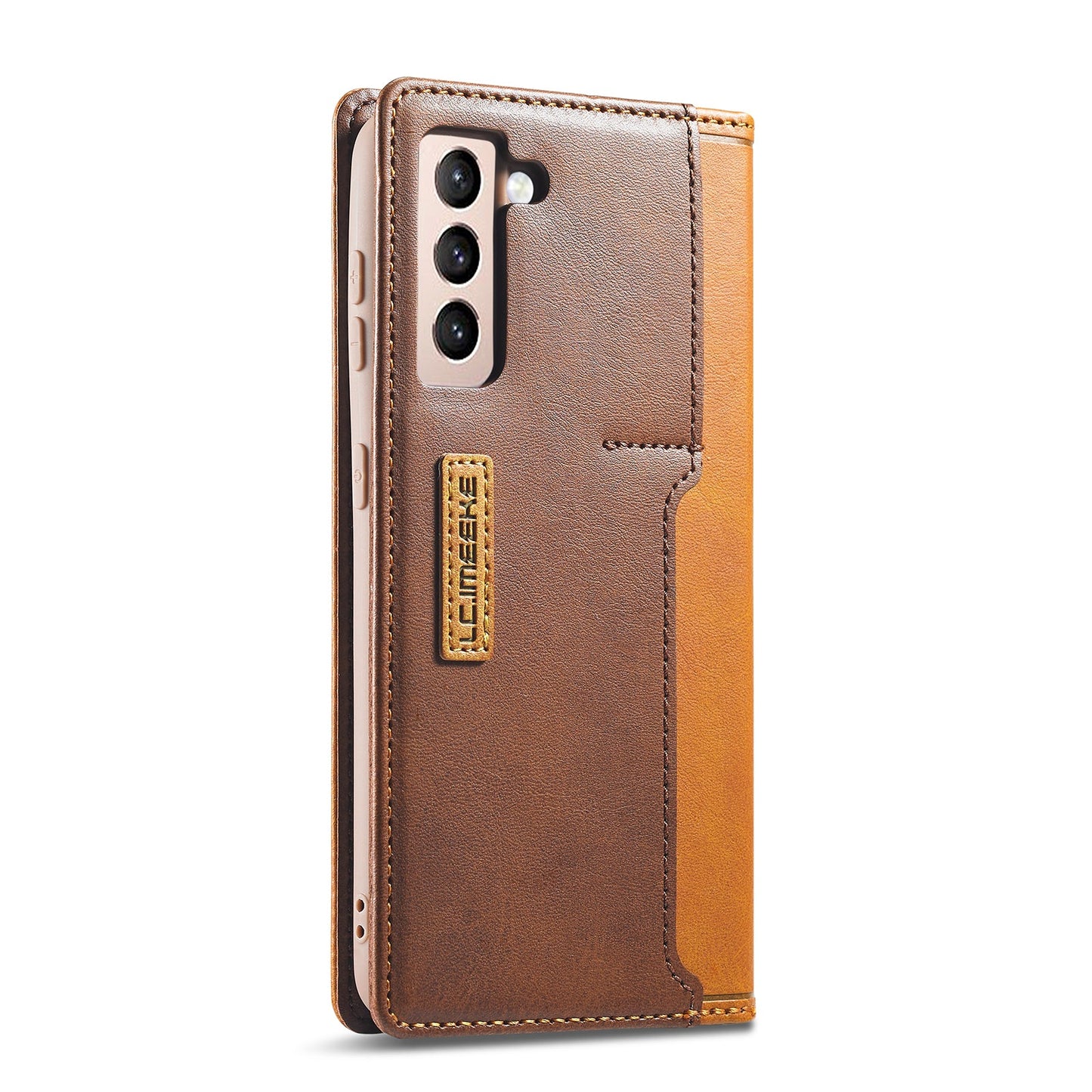 Étui portefeuille magnétique de haute qualité pour Samsung S21 5G