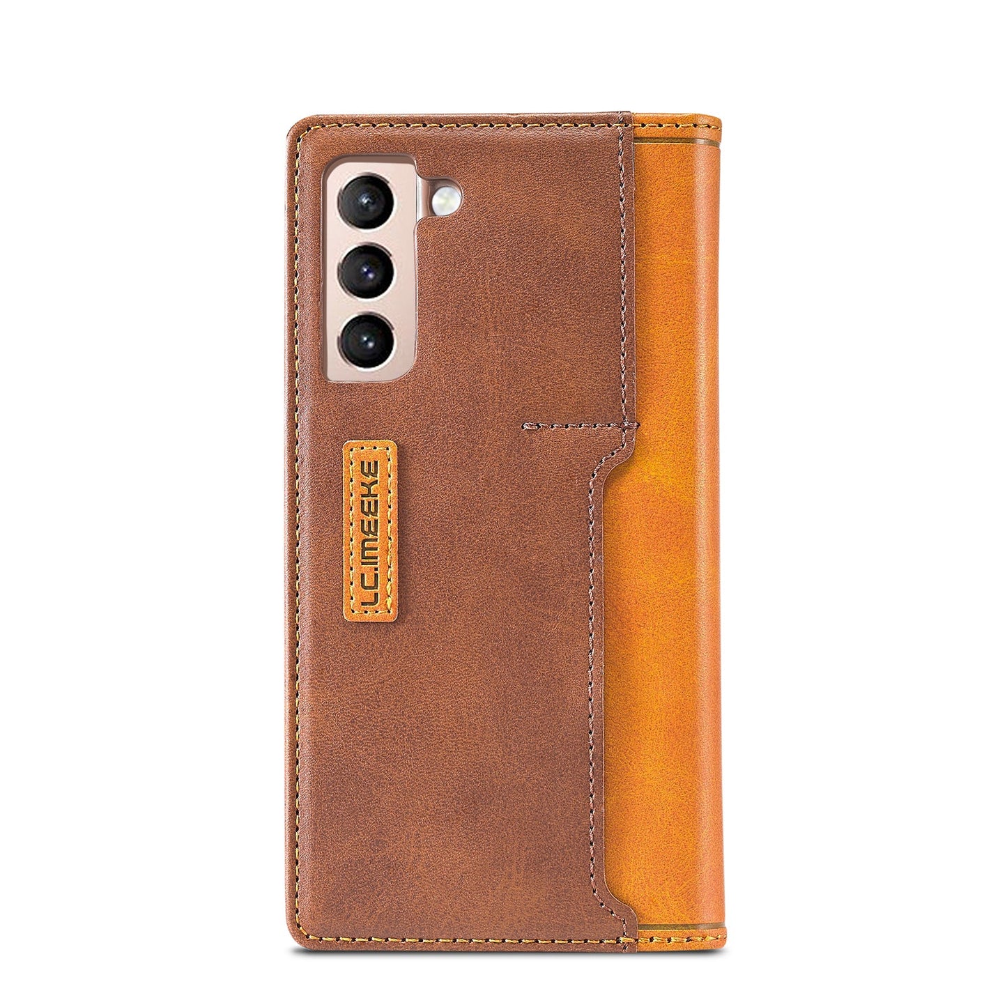 Étui portefeuille magnétique de haute qualité pour Samsung S21 5G