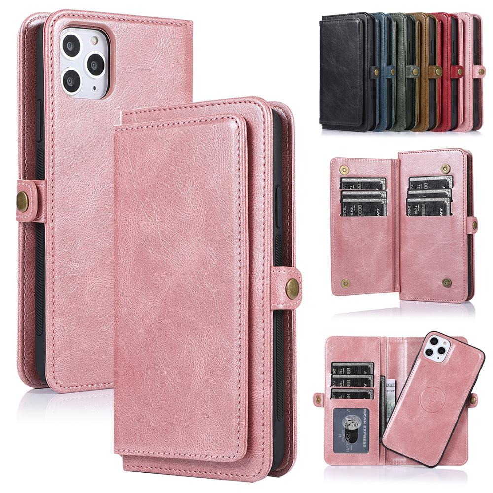 Multifunktionales magnetisches Split-Wallet Handyhülle für die iPhone 13 Serie