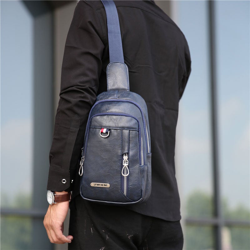 Lightweight and Large Capacity Men's Chest Bag