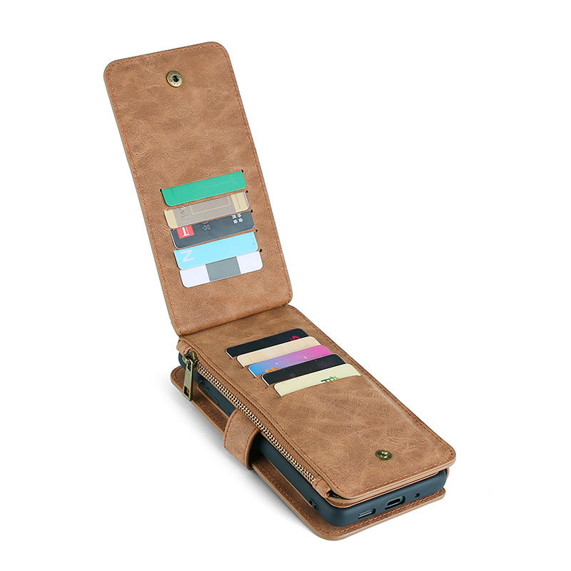 Multifunctional Magnetic Card Wallet Phone Case For Google Pixel