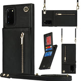 New Crossbody Zipper Wallet Phone Case For Samsung Note20/Note20 5G