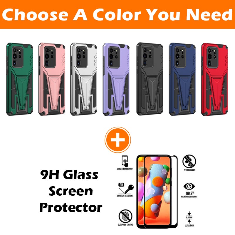 Nouvelle coque de téléphone magnétique avec support blindé extraordinaire pour Samsung S20 Ultra
