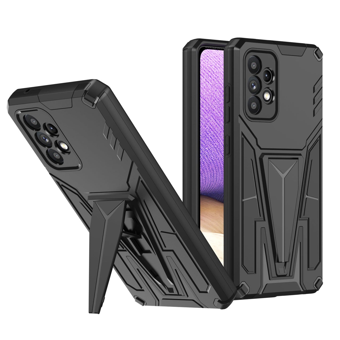 Neue außergewöhnliche Armor Bracket Magnethülle für Samsung A52 5G