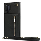 New Crossbody Zipper Wallet Phone Case For Samsung Note10 Plus
