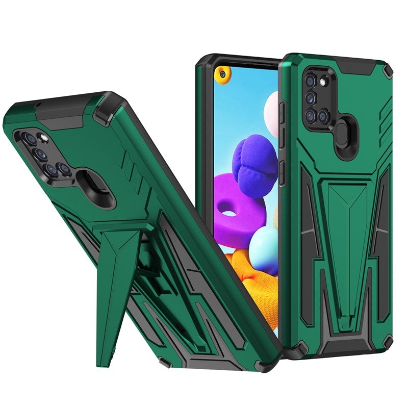 Neue außergewöhnliche magnetische Handyhülle mit Ständer für Samsung A21 (US)