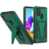 New Extraordinary Armor Bracket Magnetic Phone Case For Samsung A21 (US)