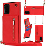 New Crossbody Zipper Wallet Phone Case For Samsung Note20/Note20 5G