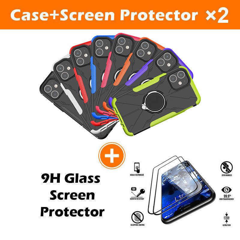 Robot 3 in 1 Heavy Duty Defender Case For iPhone 12 Mini