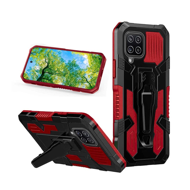 Phone Warrior Multifunktions-Gürtelclip-Hülle für Samsung A12