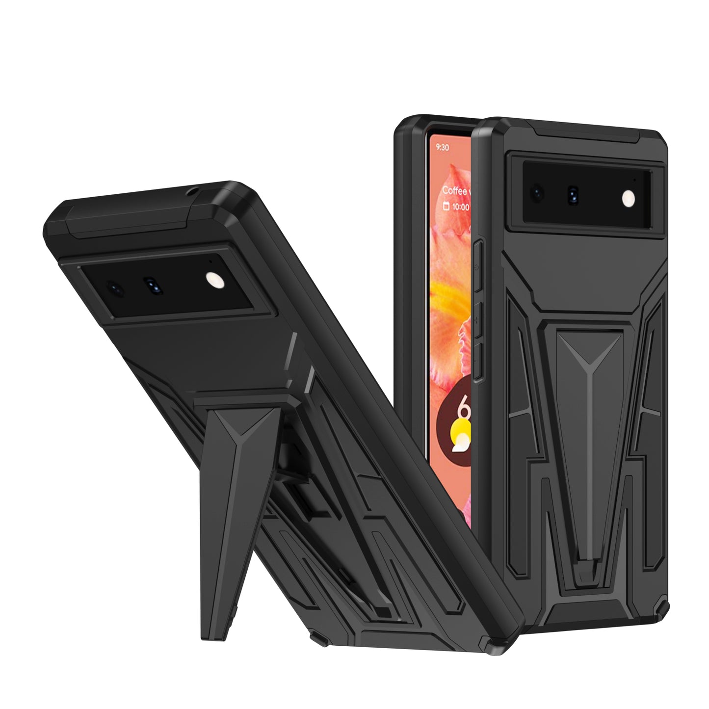 Neue außerordentliche Rüstungshalterung Magnetische Hülle für Google Pixel 6