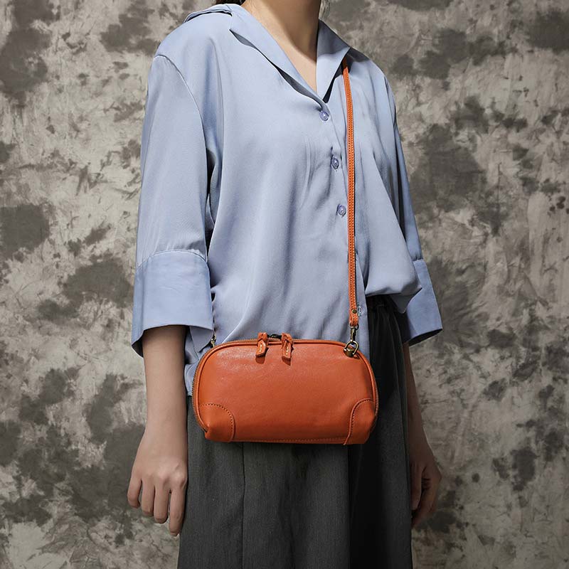 Sac bandoulière rétro spacieux à multiples poches pour femme