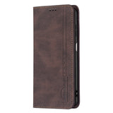 New RFID Magnetic Leather Wallet Flip Case For Samsung