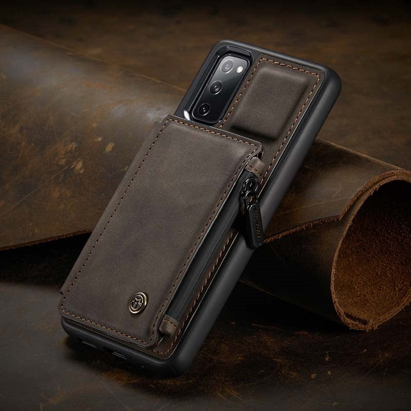 Neue Luxus-Multifunktions-Handyhülle mit Brieftasche für Samsung S20 FE