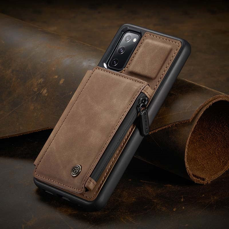 Neue Luxus-Multifunktions-Handyhülle mit Brieftasche für Samsung S20 FE
