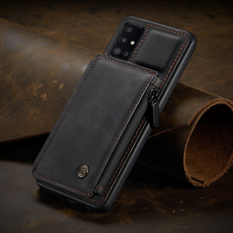 Neue luxuriöse multifunktionale Brieftaschen-Handyhülle für Samsung A51