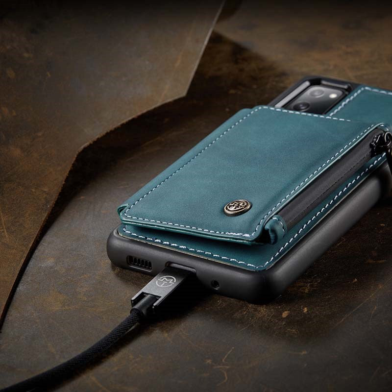 Neue Luxus-Multifunktions-Handyhülle mit Brieftasche für Samsung S20 FE