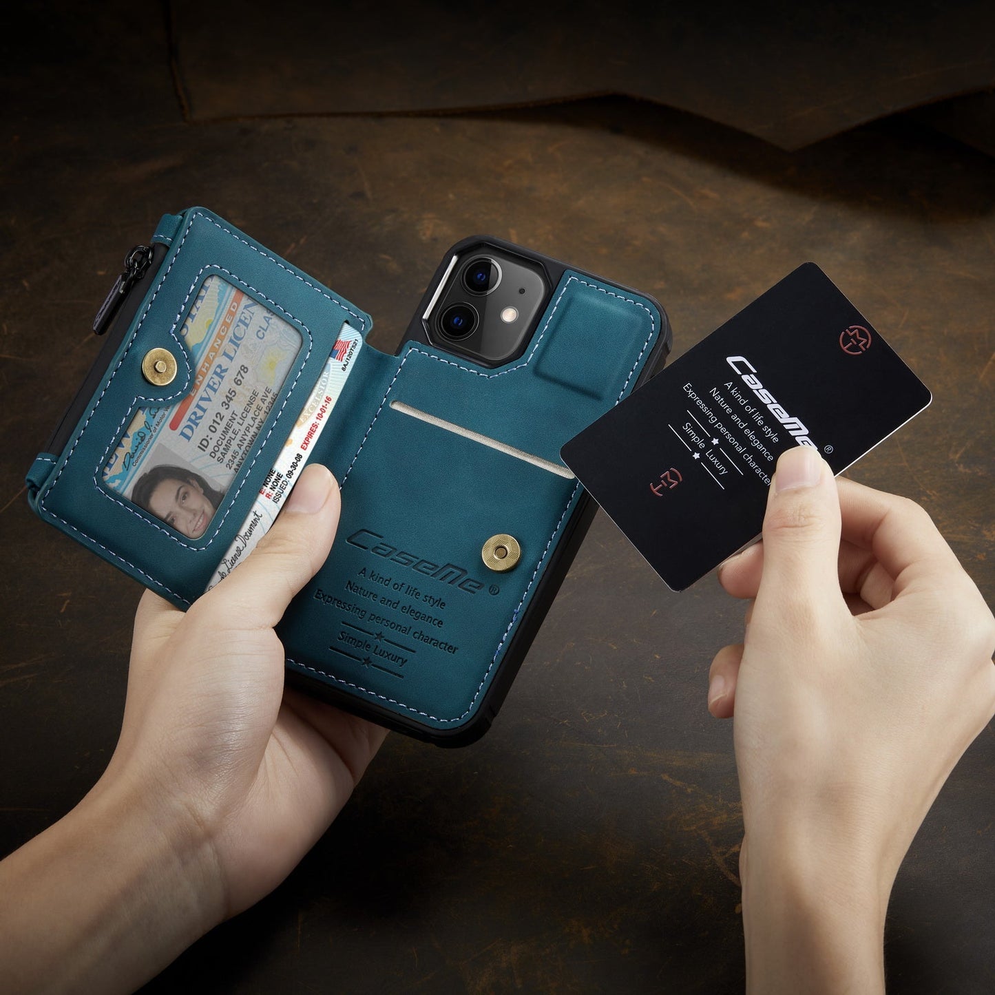 New Luxury Multifunctional Wallet Phone Case For iPhone