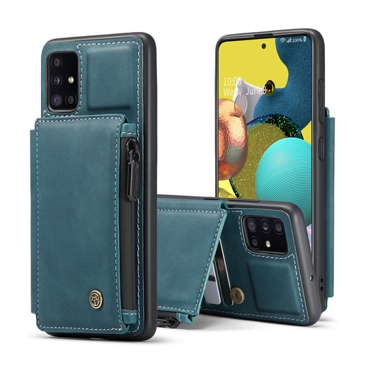 Neue luxuriöse multifunktionale Brieftaschen-Handyhülle für Samsung A51