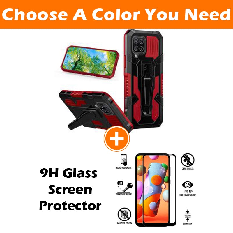 Phone Warrior Multifunktions-Gürtelclip-Hülle für Samsung A12