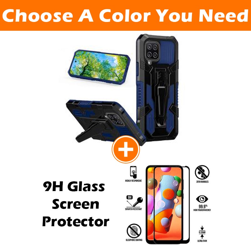 Phone Warrior Multifunktions-Gürtelclip-Hülle für Samsung A12