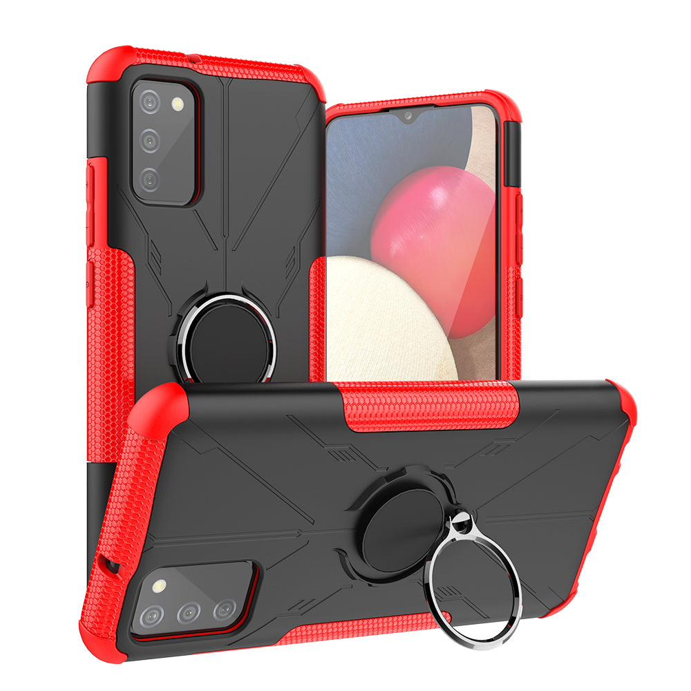 Robot 3 in 1 Heavy Duty Defender Case For Samsung A02S
