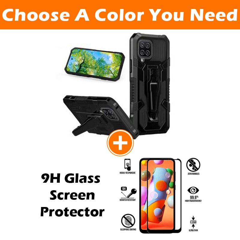 Phone Warrior Multifunktions-Gürtelclip-Hülle für Samsung A12