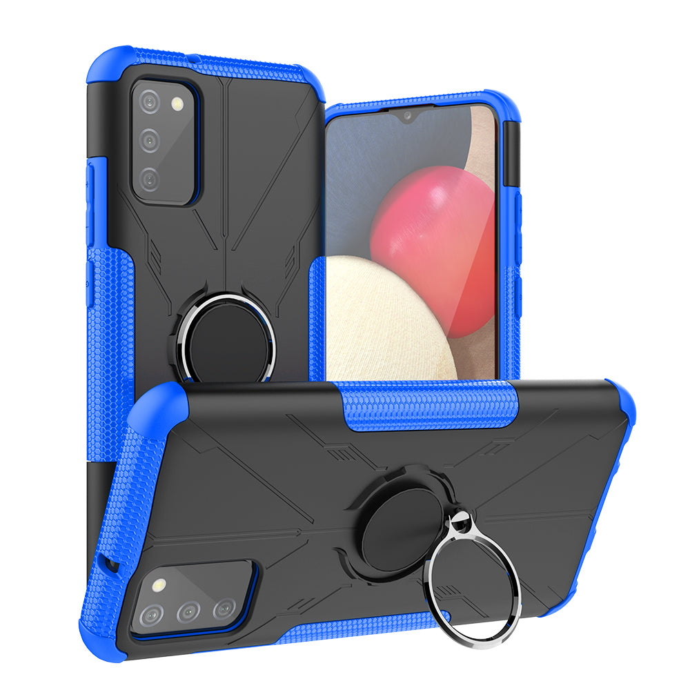 Robot 3 in 1 Heavy Duty Defender Case For Samsung A02S