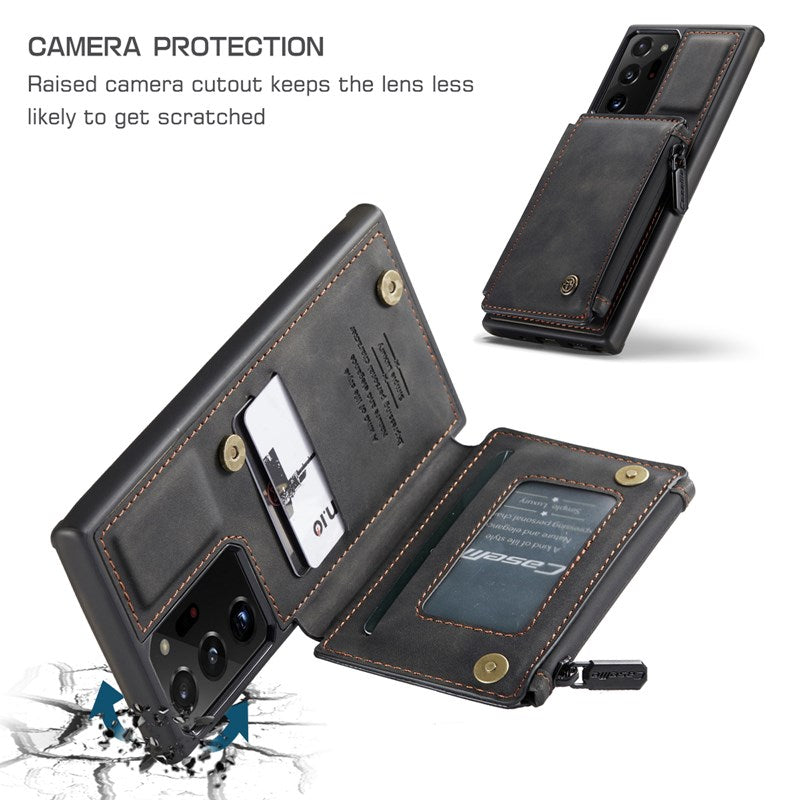 Neue multifunktionale Luxus-Handyhülle mit Brieftasche für Samsung Note20 Ultra
