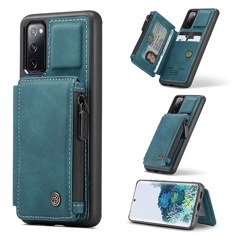 Neue Luxus-Multifunktions-Handyhülle mit Brieftasche für Samsung S20 FE