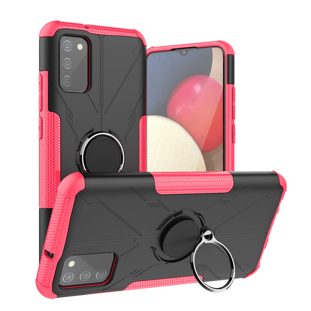 Robot 3 in 1 Heavy Duty Defender Case For Samsung A02S