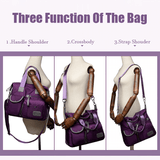 Waterproof Handbags Solid Shoulder Bags