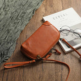 Retro Multi-pocket Roomy Crossbody Bag for Women
