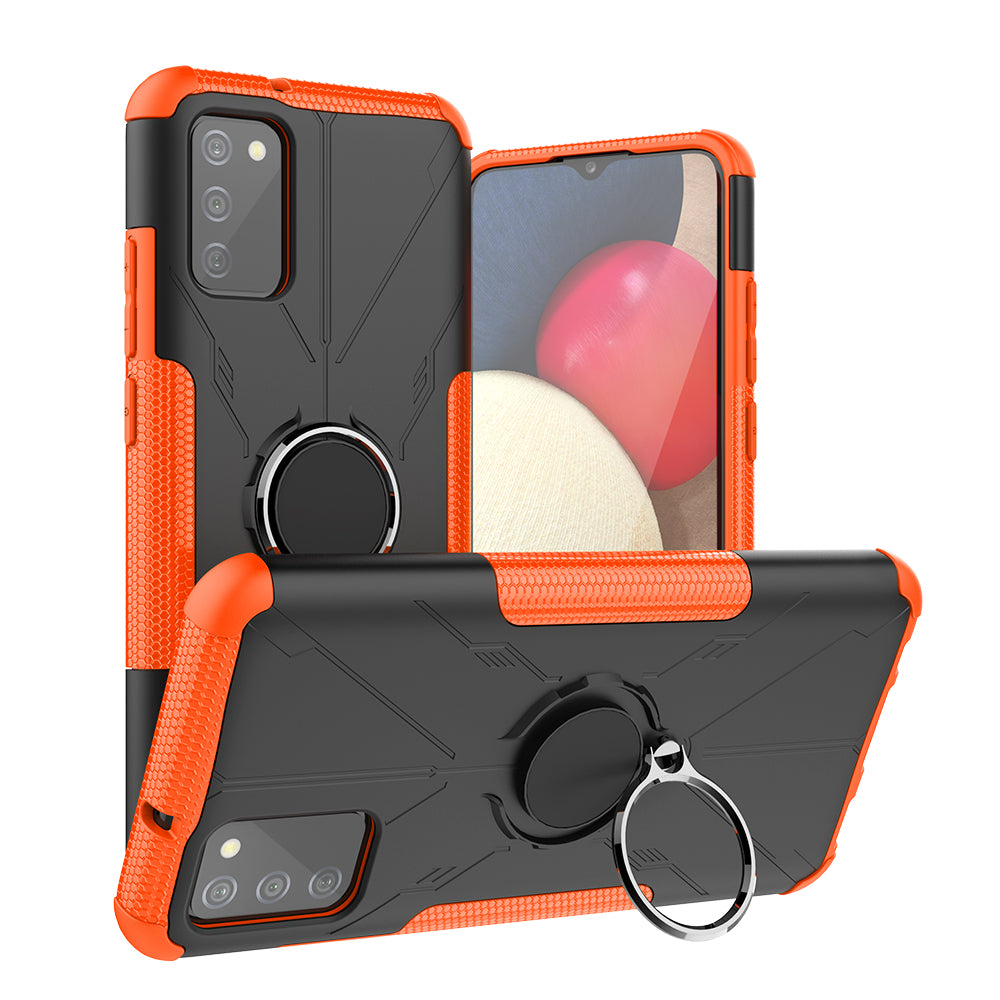 Robot 3 in 1 Heavy Duty Defender Case For Samsung A02S