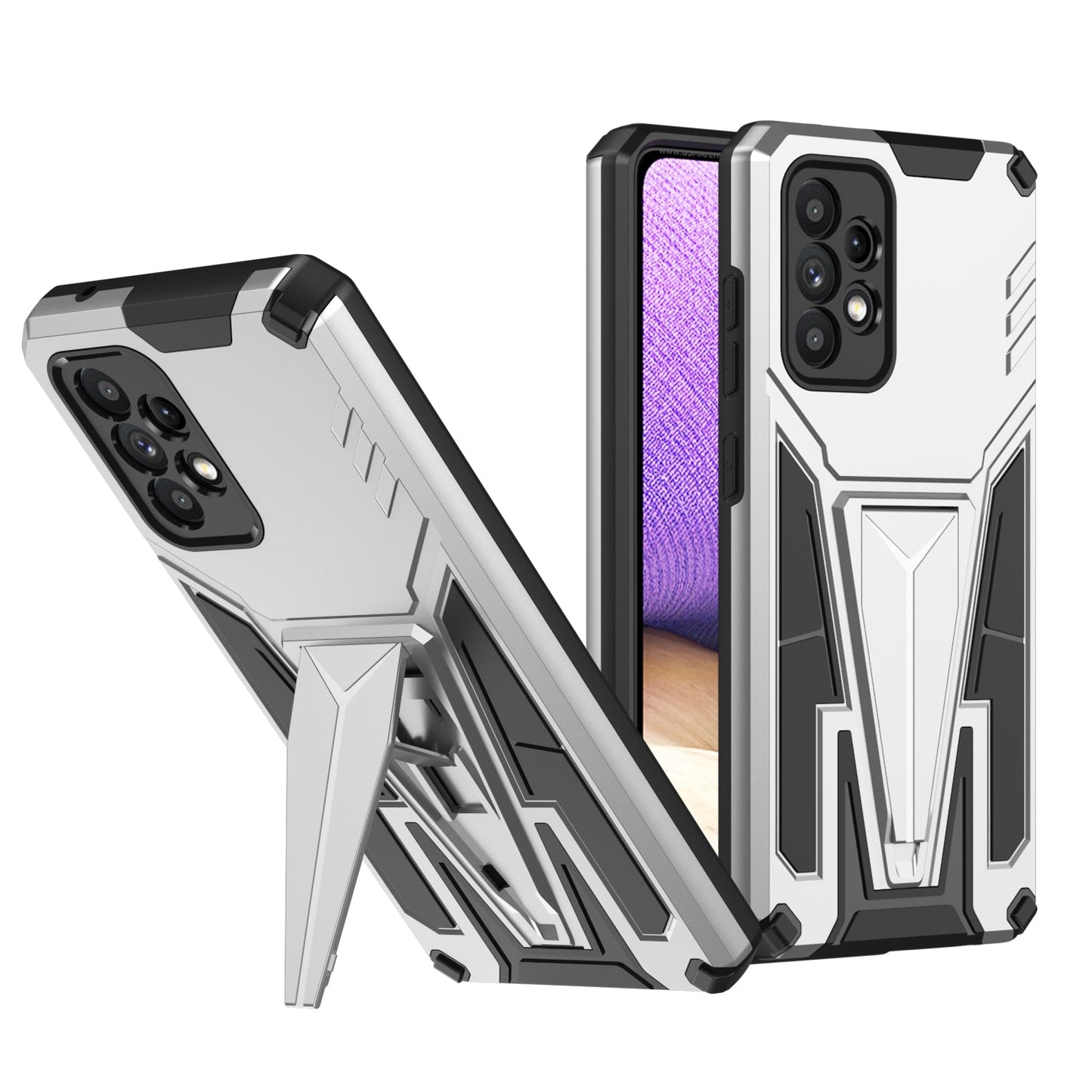 Neue außergewöhnliche Armor Bracket Magnethülle für Samsung A52 5G