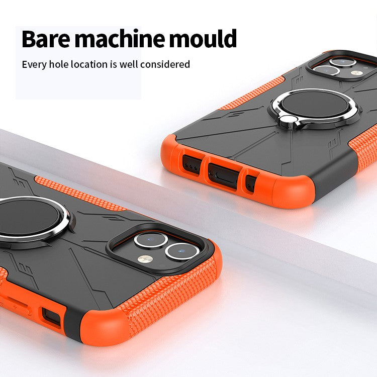 Robot 3 in 1 Heavy Duty Defender Case For iPhone 12