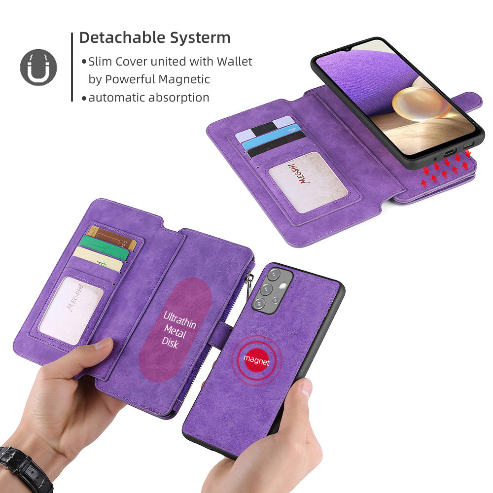 Multifunktionale magnetische Kartenhülle für Samsung A32 5G
