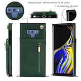New Crossbody Zipper Wallet Phone Case For Samsung Note9