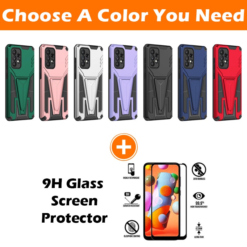 Neue außergewöhnliche Armor Bracket Magnethülle für Samsung A52 5G