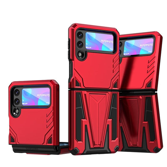 Nouvelle Coque de Téléphone Magnétique Renforcée pour Samsung Galaxy Z Flip3 5G