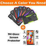 Robot 3 in 1 Heavy Duty Defender Case For Samsung A12